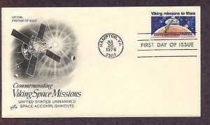 NASA, Space, Viking Mission to Mars, 1978 AC First Issue USA