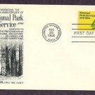 National Park Service, Yellowstone National Park, Wyoming, 1966 First Day of Issue USA