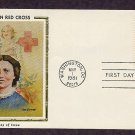 American Red Cross, Nurse and Baby, Civil War Nurse Clara Barton 1981, Colorano First Issue USA