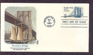 100th Anniversary Brooklyn Bridge, New York, First Issue USA