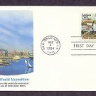 Louisiana World Exposition, Fresh Water as a Source of Life, Wildlife, First Issue USA