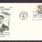 Aviation Pioneer Glenn Curtiss, Aircraft, Airmail First Issue USA