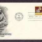 Honoring St. Francis of Assisi, Patron Saint of Animals and the Environment, First Issue USA