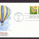 Hot Air Ballooning, First Issue USA