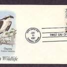 Osprey, North American Wildlife, First Issue USA