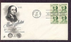 Albert Gallatin, First Issue USA