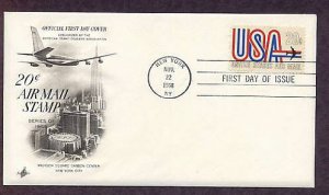 USA Jet, Masison Square Garden, New York, First Issue USA
