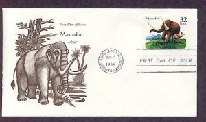 Prehistoric Animals, Mastodon, First Issue USA