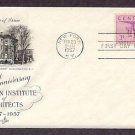 100th Anniversary American Institute of Architects, 1957 First Issue USA