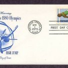 1980 Olympics, High Jump, First Issue USA