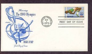 1980 Olympics, High Jump, First Issue USA