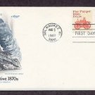 Steam Locomotive 1870s, Railroad, The American Express Train, AM First Issue USA