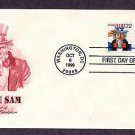 Uncle Sam, Symbol of American Patriotism, First Issue USA