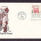 Popcorn Wagon 1902, First Issue USA