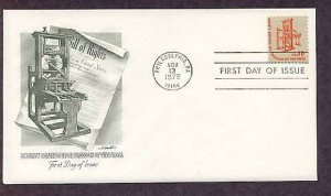 Printing Press, Liberty Depends Upon Freedom of the Press, First Issue