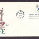 1990 Love Postage Stamp, Love, Doves, Heart, Shakespeare, First Issue USA