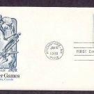 1988 Winter Olympics, Alpine Skier, AM, First Issue USA