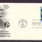 50th Anniversary of the Federal Credit Union Act, AC, FDC First Issue USA