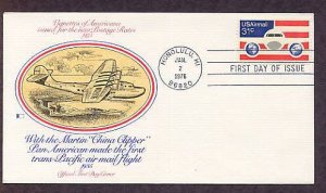 U.S. Airmail, China Clipper, Glenn L. Martin, First Issue FDC