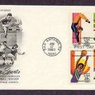 Summer Olympics 1984, Women's Gymnastics, Hurdles, Women's Basketball, Soccer, First Issue USA