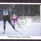 1994 Winter Olympics, Nordic Skiing, First Issue USA