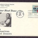 Blood Donors Saving Lives, Massachusetts General Hospital, First Issue USA
