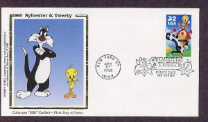 Warner Brothers Classic Animated Cartoon Characters Sylvester the Cat & Tweety Bird CS First Issue