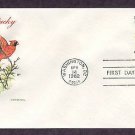 Kentucky Birds and Flowers, Cardinal, Goldenrod, HF First Issue USA