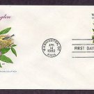 Washington Birds and Flowers, American Goldfinch, Rhododendron, HF First Issue USA