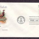 South Dakota Birds and Flowers, Ring-Necked Pheasant, Pasqueflower, HF First Issue USA