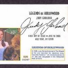 Honoring Hollywood Legend Judy Garland, Dorothy, Wizard of Oz, First Issue USA
