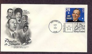 Honoring Bing Crosby, Popular Singers, First Issue USA