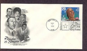 Honoring Ethel Waters, Popular Singers, First Issue USA