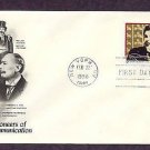 Pioneers of Communication, Honoring William Dickson, Motion Pictures, First Issue USA