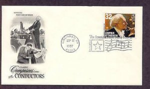 Honoring Classical Conductor Leopold Stokowski, First Issue USA