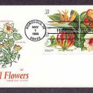 Tropical Flowers, Honolulu, Hawaii, First Issue USA