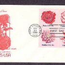 Flowers, Rose, Camellia, Dahlia, Lily, First Issue USA