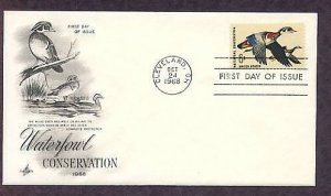 Waterfowl Conservation, Wood Ducks, 1968 AC First Issue USA