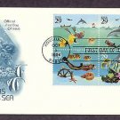 Wonders of the Sea, Salt Water Tropical Fish, Nautilus, Dolphin, Honolulu, Hawaii, First Issue USA