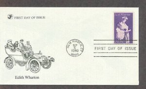 Honoring Edith Wharton American Novelist, RD First Issue USA
