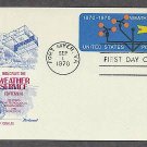 Weather Services, Meteorology, Satellite, 100th Anniversary, FW First Issue USA