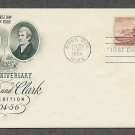 Lewis and Clark Expedition 1954, First Issue FDC USA