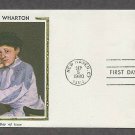 Honoring Edith Wharton American Novelist, CS First Issue USA