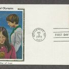 Special Olympics, Skill, Caring, Joy, CS First Issue USA