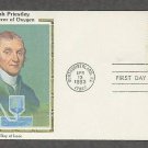 Honoring Joseph Priestley, First to Isolate Oxygen, Chemist, CS First Issue USA