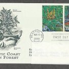 Pacific Coast Rain Forest, Dwarf Oregongrape, Harlequin Duck, PCS, Addressed, First Issue USA