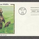 American Wildlife, Brown Bear, CS First Issue USA