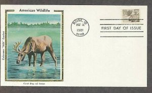 American Wildlife, Moose, CS First Issue USA