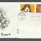 Bright Eyes, Lovable Popular Animal Pets and Companions, Dog, Goldfish, PCS FDC