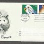Bright Eyes, Lovable Popular Animal Pets and Companions, Budgie Parakeet, Hamster, PCS FDC